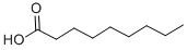 Nonanoic acid Structure