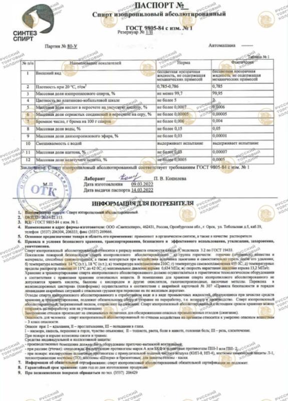 паспорт